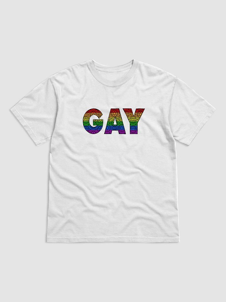 GAY Pride Colors and Flower Design product image (1)