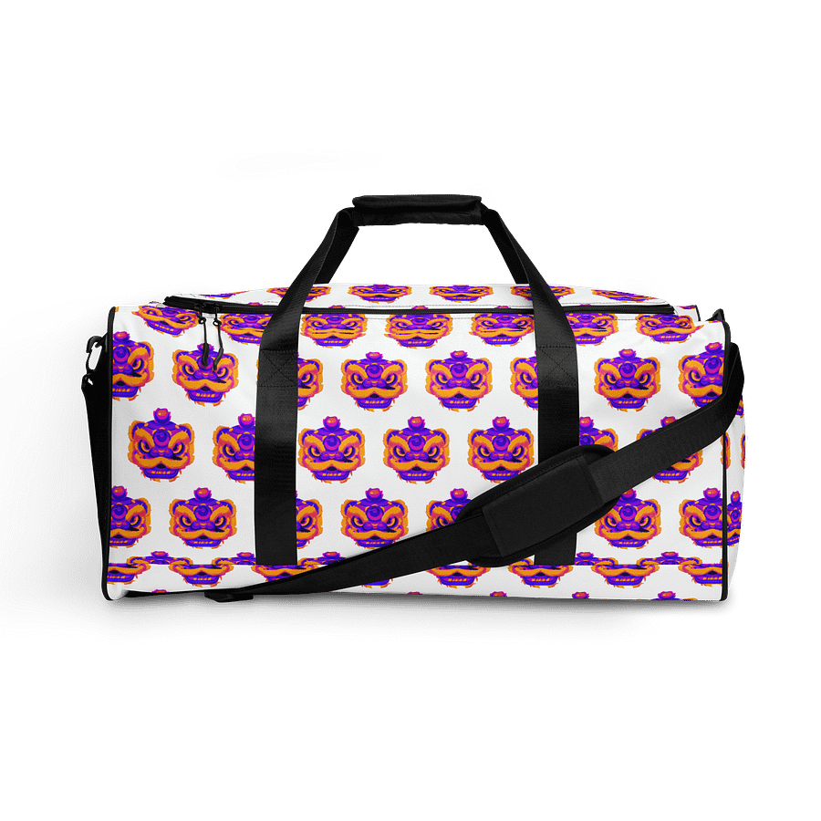 Dragon Dance Mask Mosaic Duffle Bag product image (1)