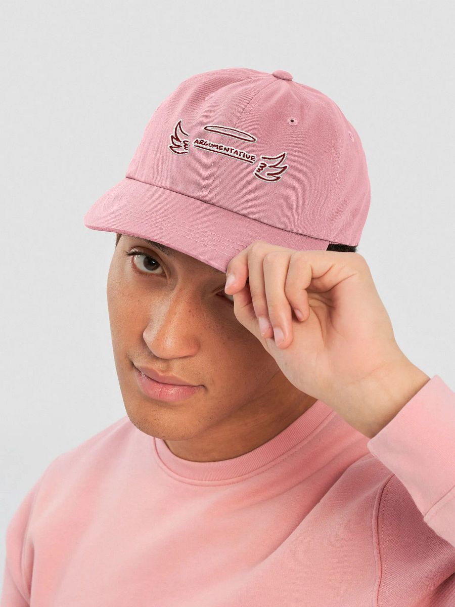 ANGELIC (maroon bubble design) classic dad hat product image (7)
