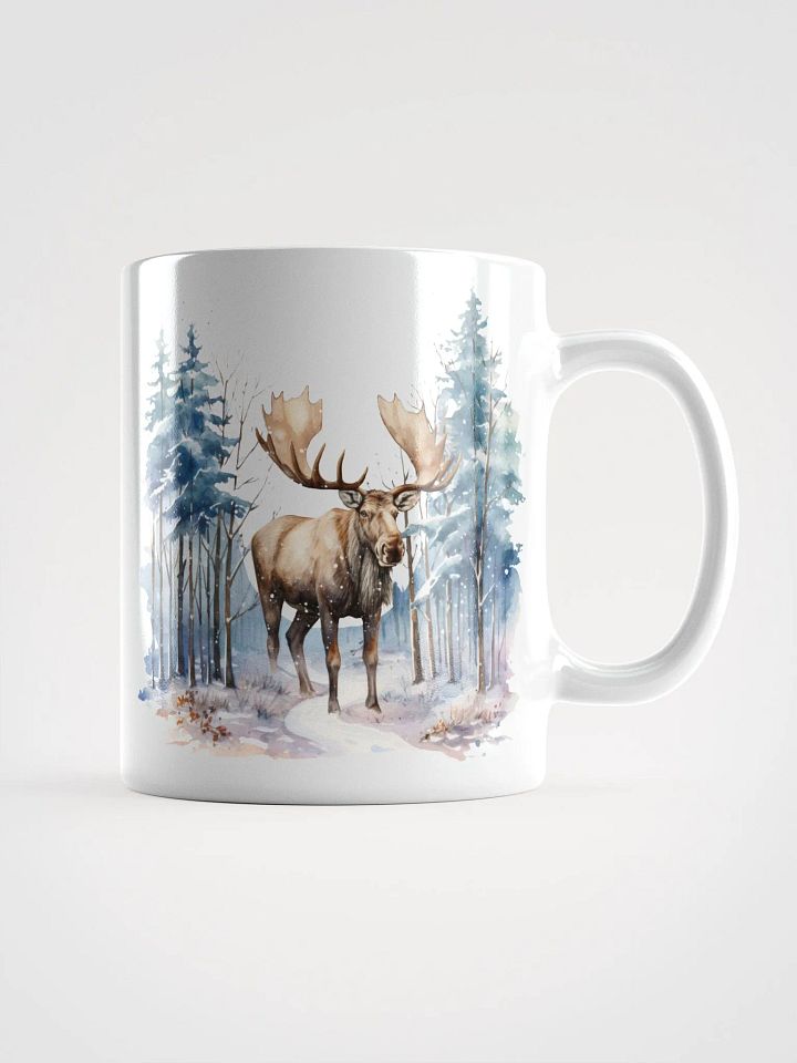 Snowy Moose Serenity Mug product image (1)