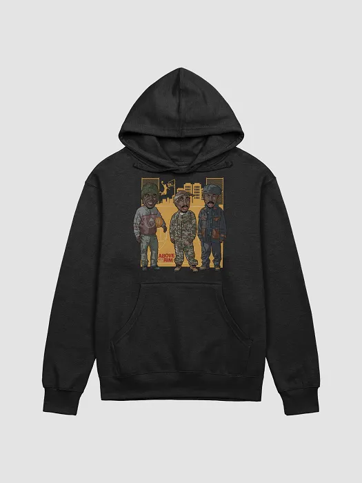 Above the top rim hoodie