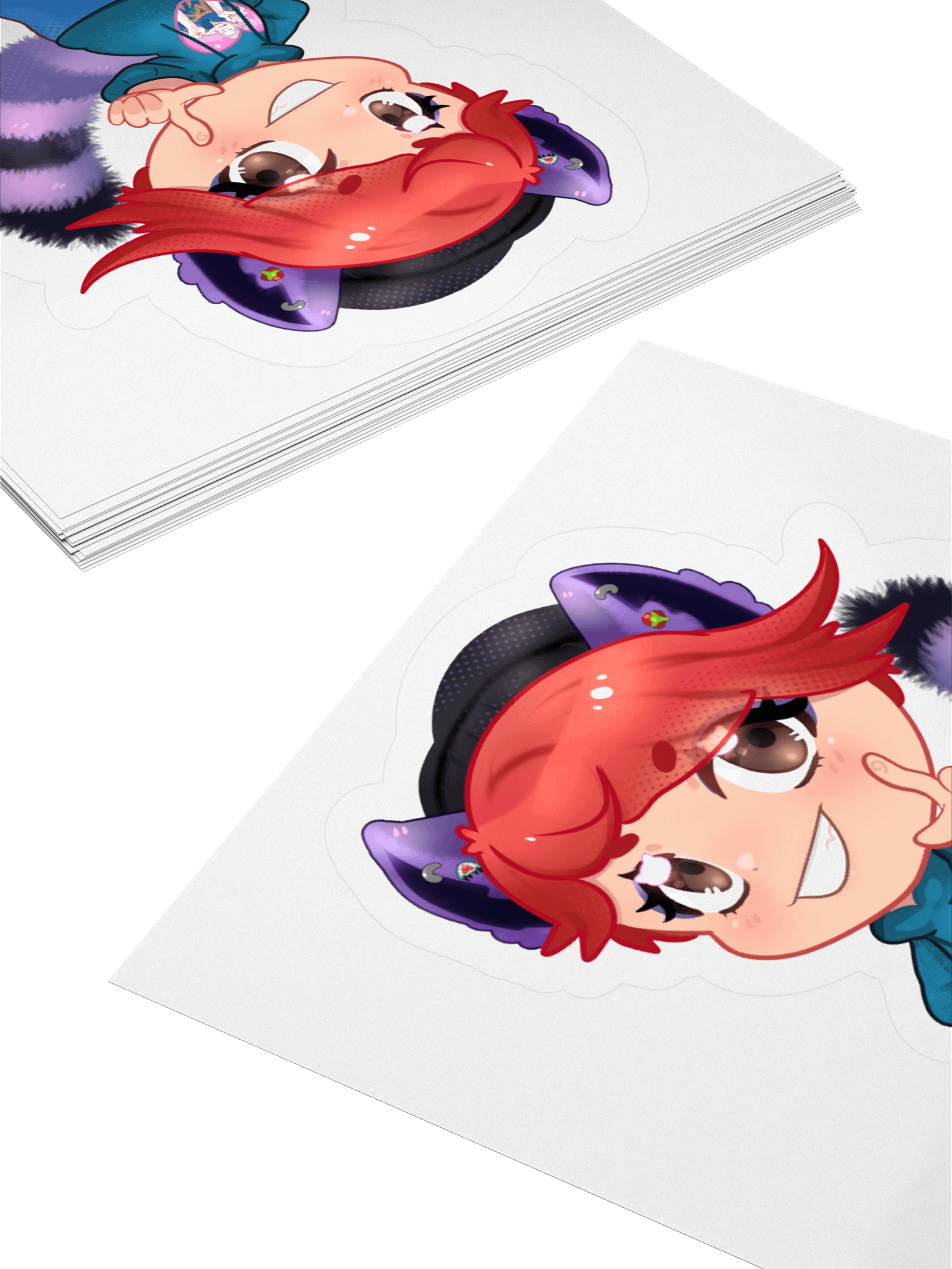 Raccoon Pearl Sticker product image (4)