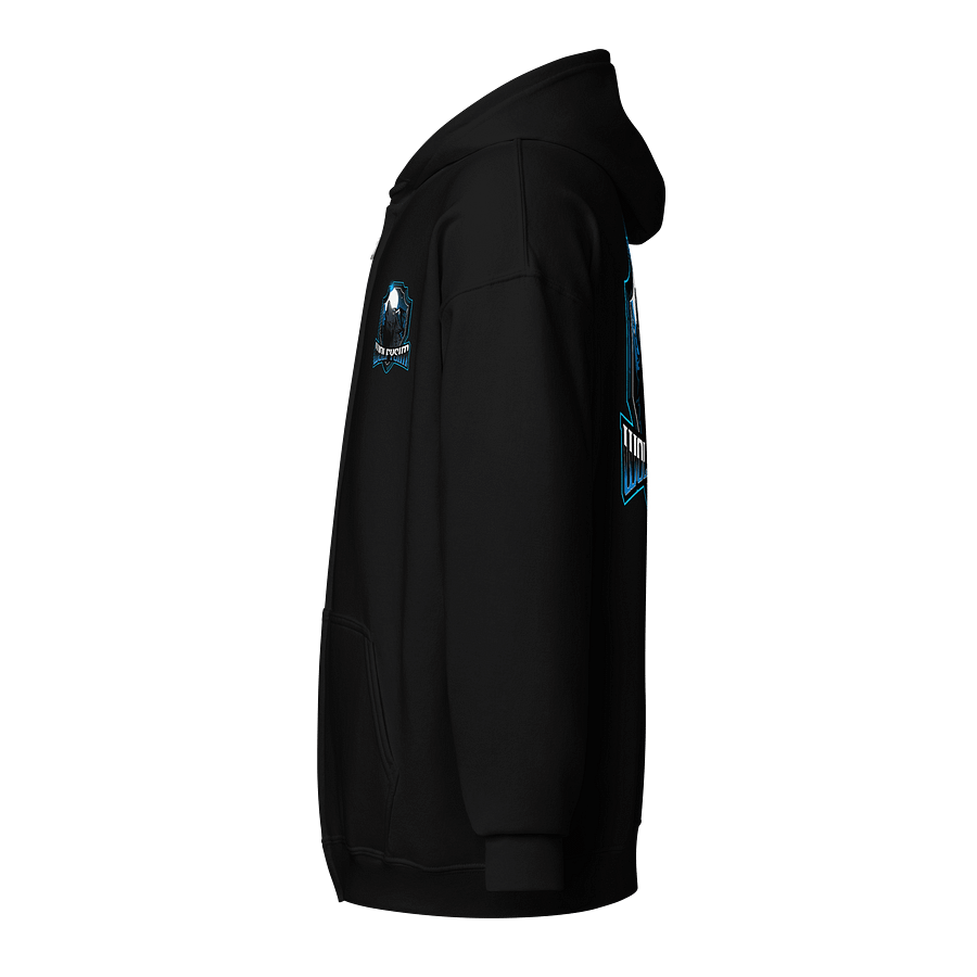 WolfySim Zip Hoodie Logo Front and Back product image (3)