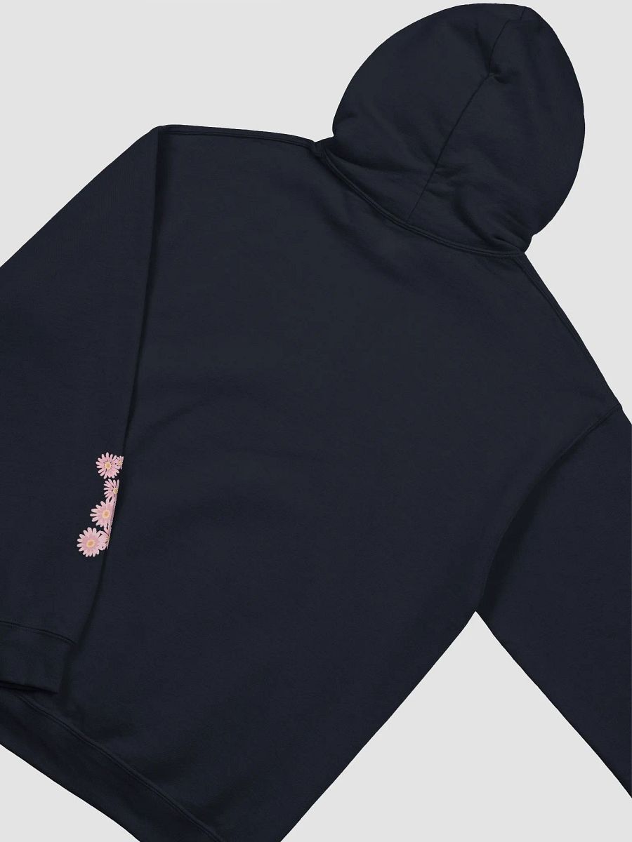 White Cat and Pink Flowers Hoodie product image (5)
