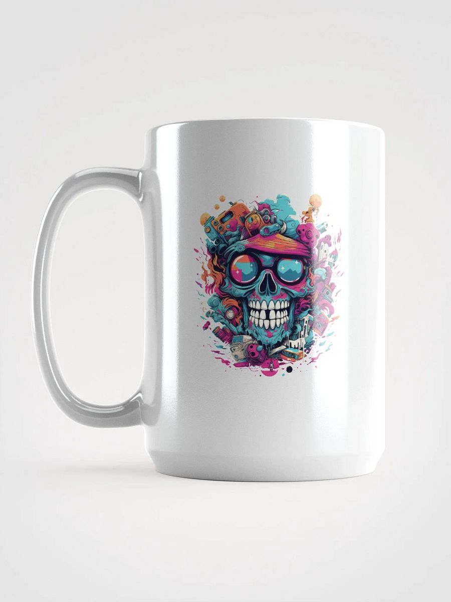 Skull graphic art design Mug product image (6)