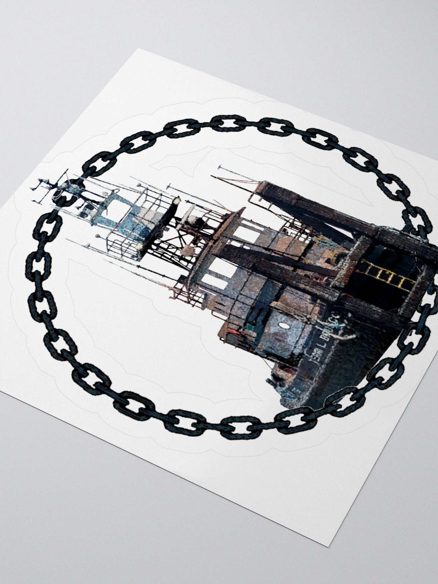 Endless Chain - Terri L. Brusco Kiss Cut Stickers product image (3)