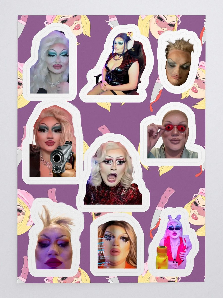 Dussy Chaotic Sticker Pack product image (3)