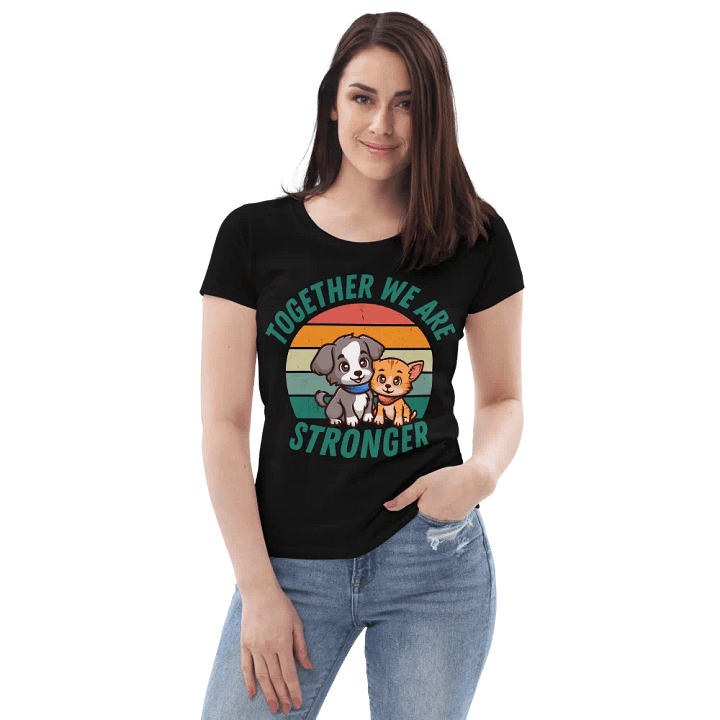 Unity Paws Women's Eco Tee product image (1)