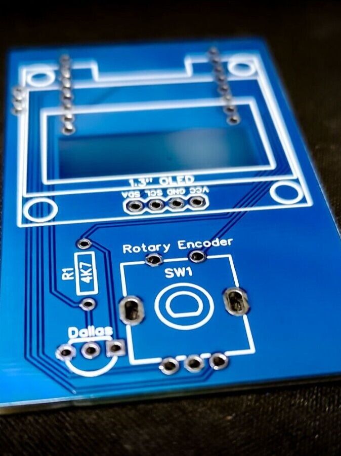 PCB for OLED Thermostat V3 - SOLD OUT product image (3)