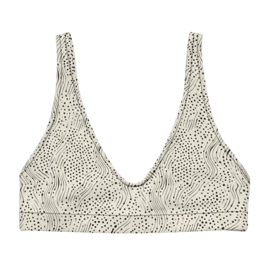 Midnight Drift Padded Bikini Top – Quietly Bold product image (1)