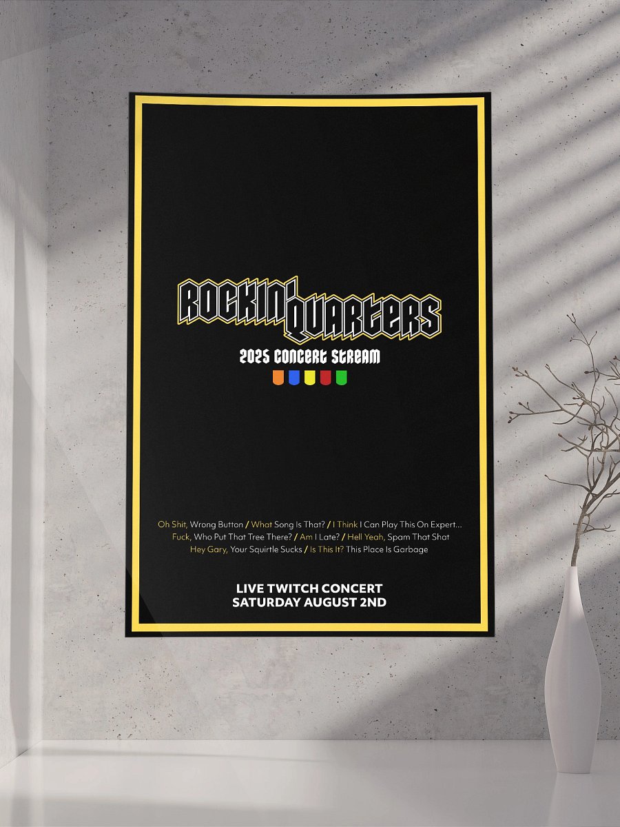 Rockin' Quarters 2025 Concert Poster! product image (6)