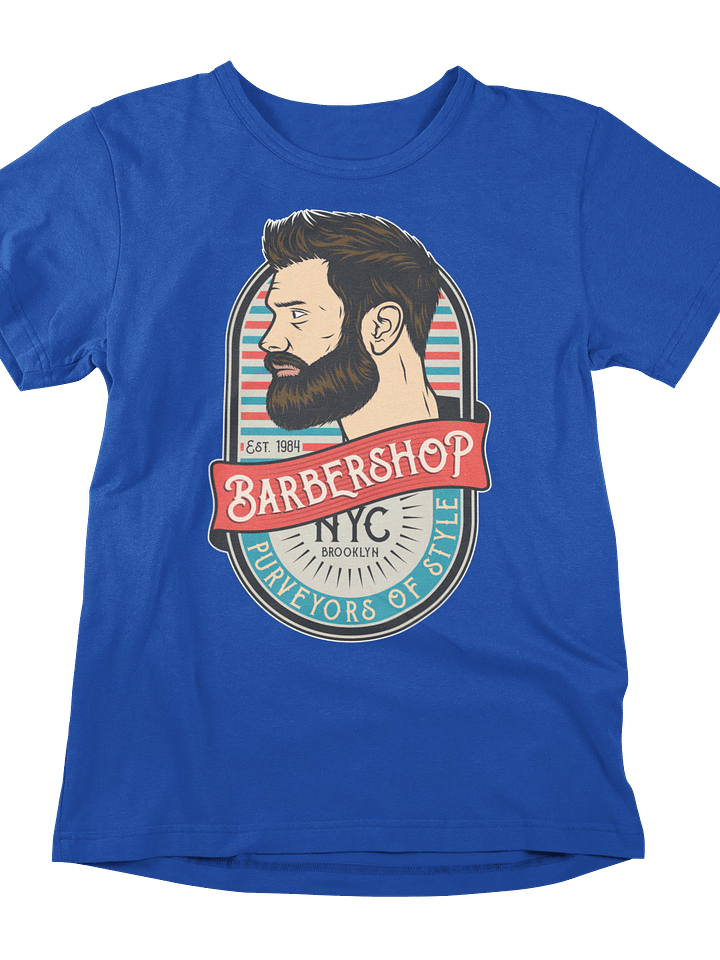 Trim & Timeless: Barbershop Vibes Tee product image (1)