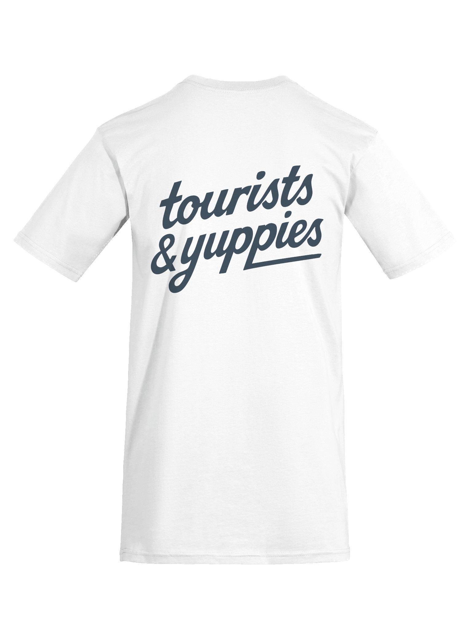 Tourist & Yuppies Printed Premium Heavyweight White Tee product image (9)