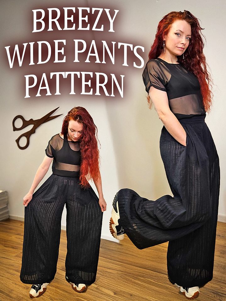 Breezy Wide Pants Pattern product image (1)