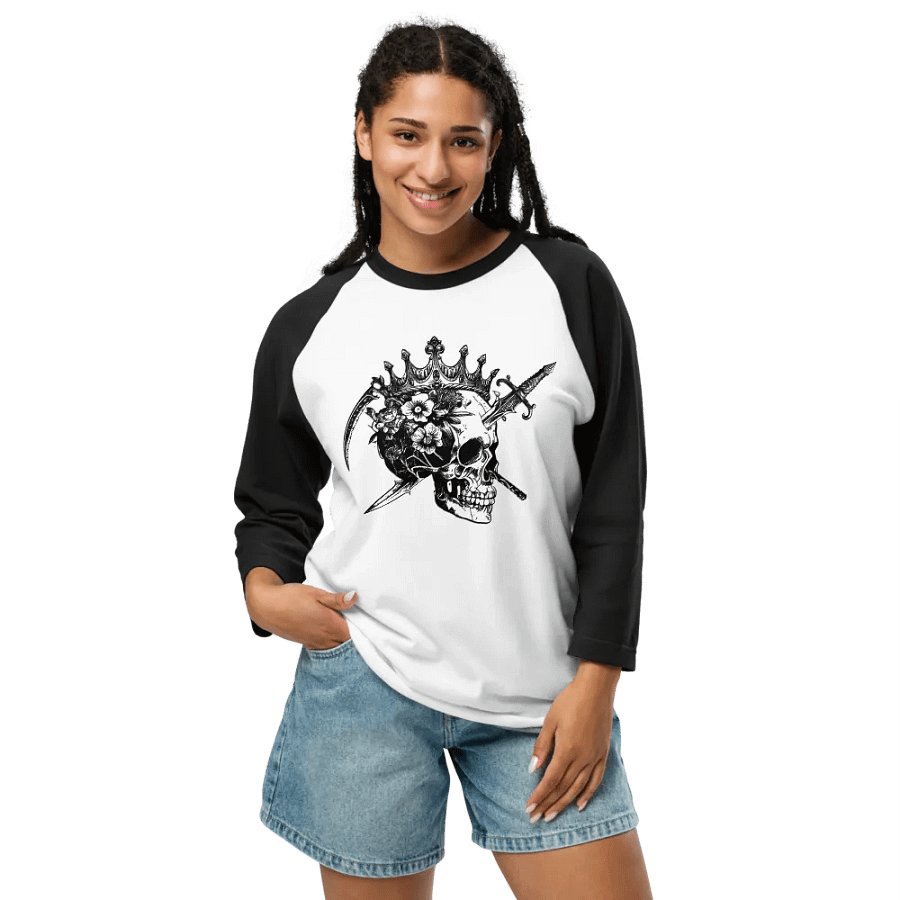 Four Horsemen Logo Fine Jersey Raglan Tee product image (38)