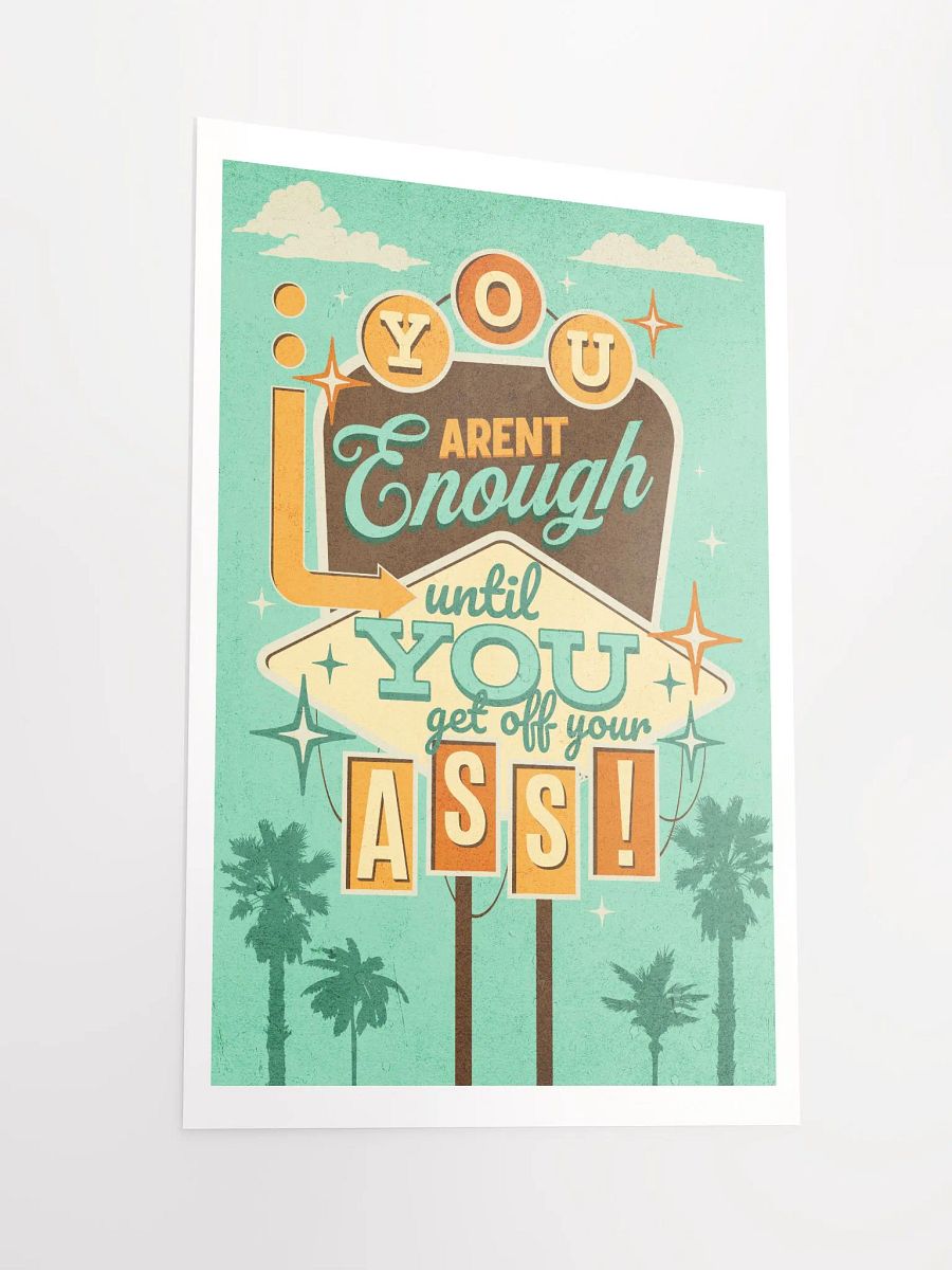 GET OFF YOUR ASS PRINT product image (4)