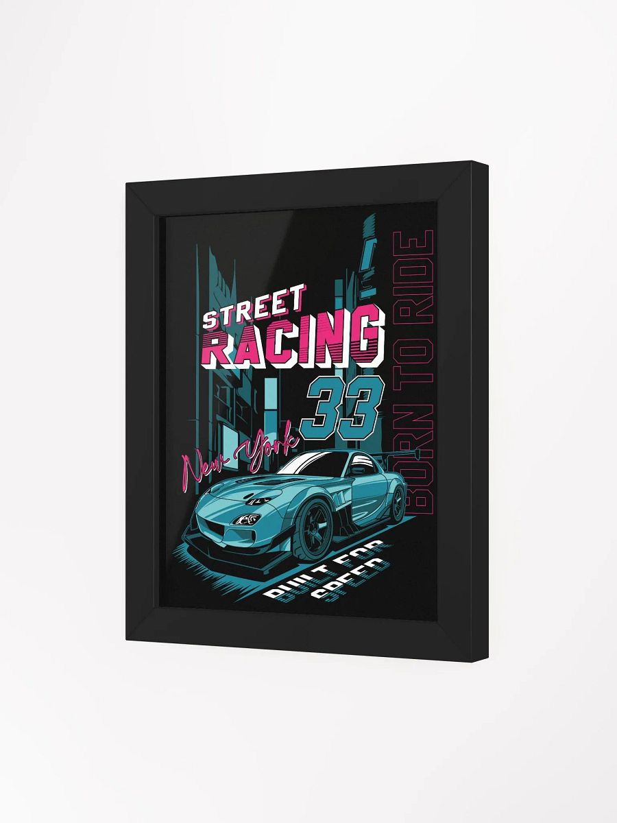 Street Racing Framed Matte Poster product image (63)