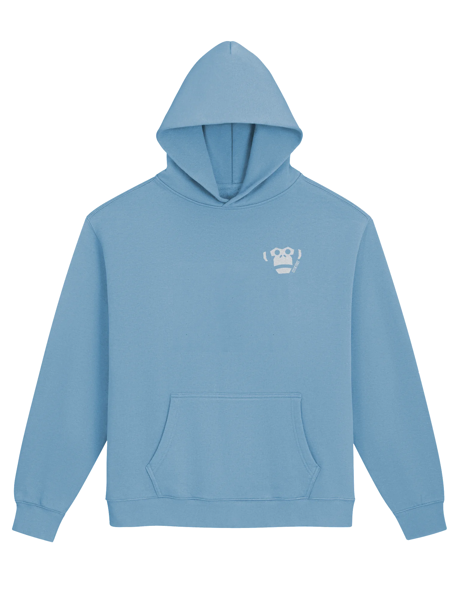 Pixelated Monkey Face Oversized Hoodie product image (1)