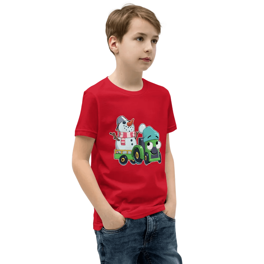 Tracty & Snowman - Youth Short Sleeve Tee product image (5)