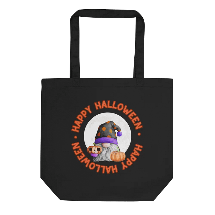 Moonlit Gnome Halloween Tote product image (1)