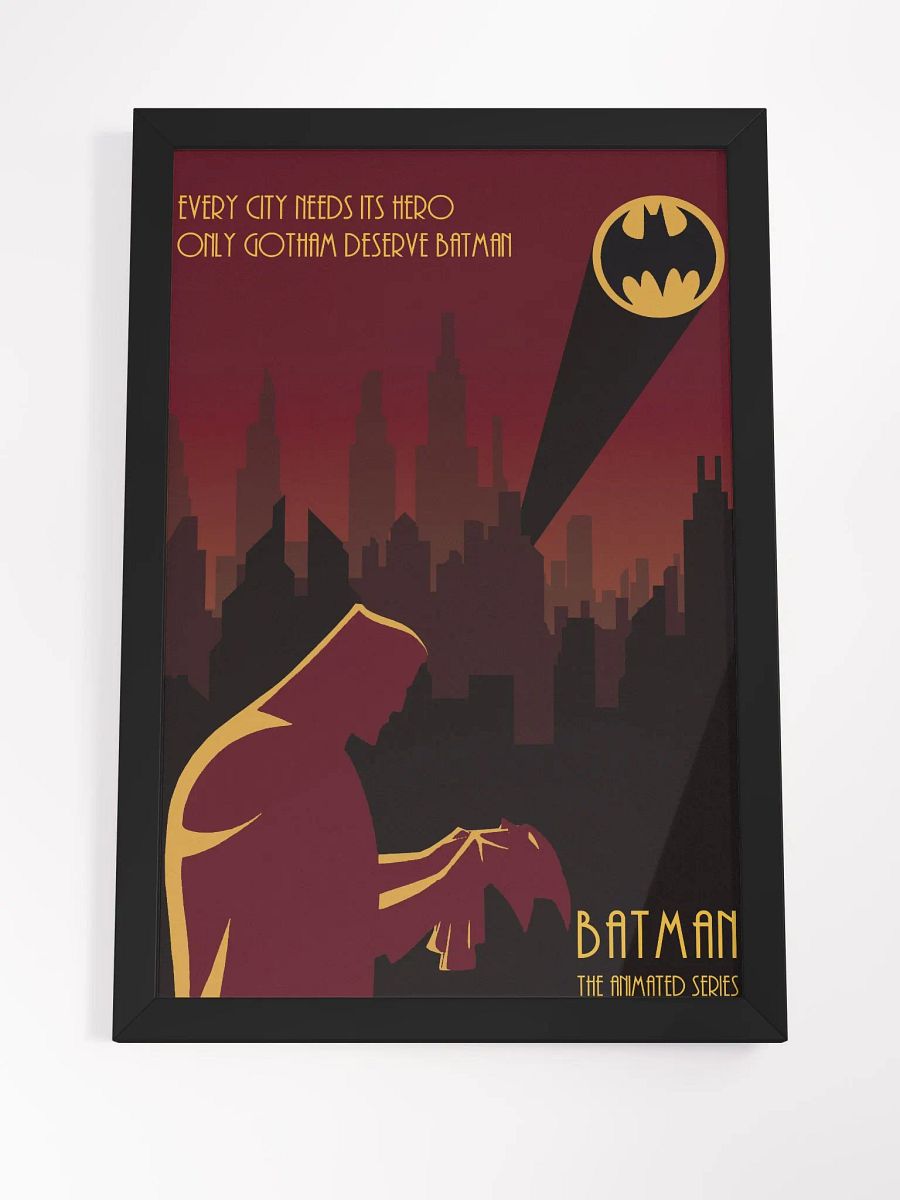 Batman Animated Series Movie Poster Framed product image (4)