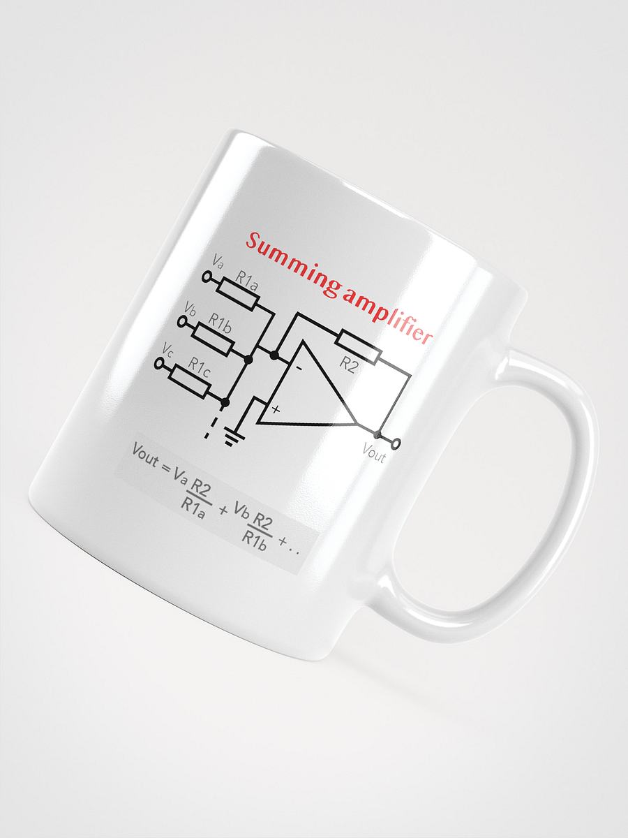 Operational Amplifier (Summing & Difference Amps) Mug product image (12)