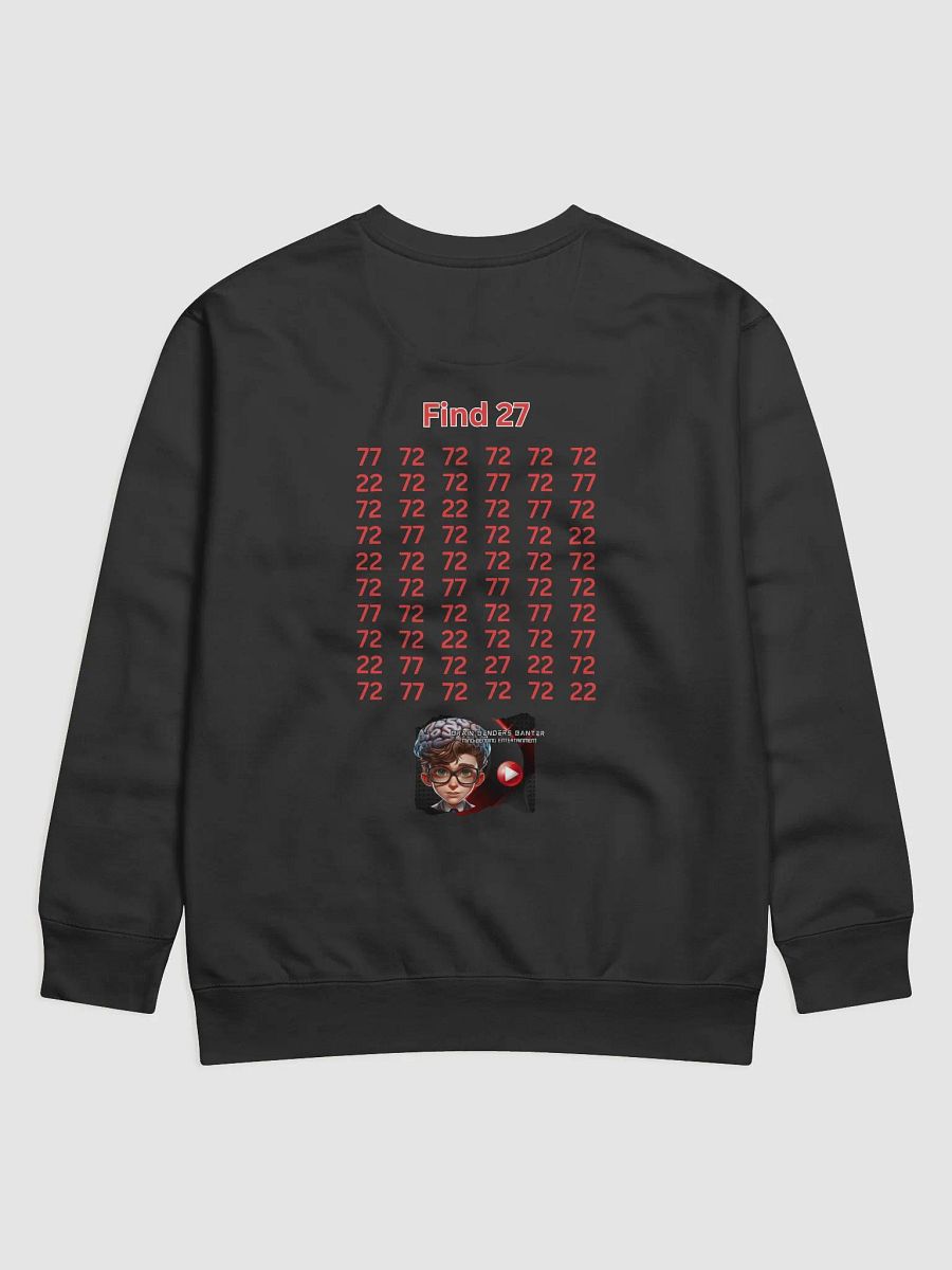BBB Number Ninja Puzzle Sweatshirt product image (2)