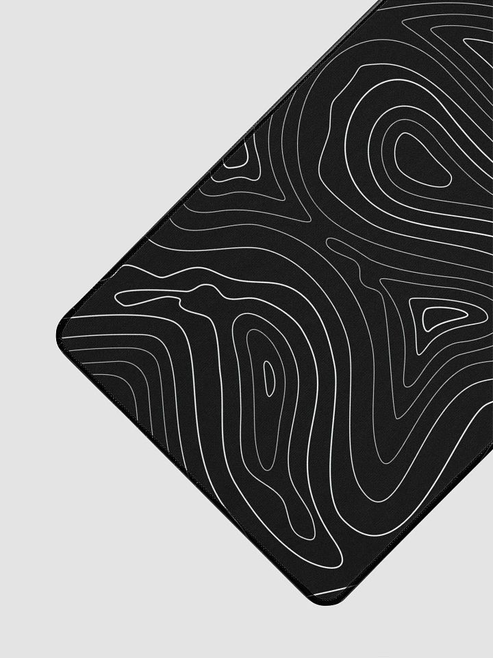 Digital Death Topographic Map Desk Mat product image (2)