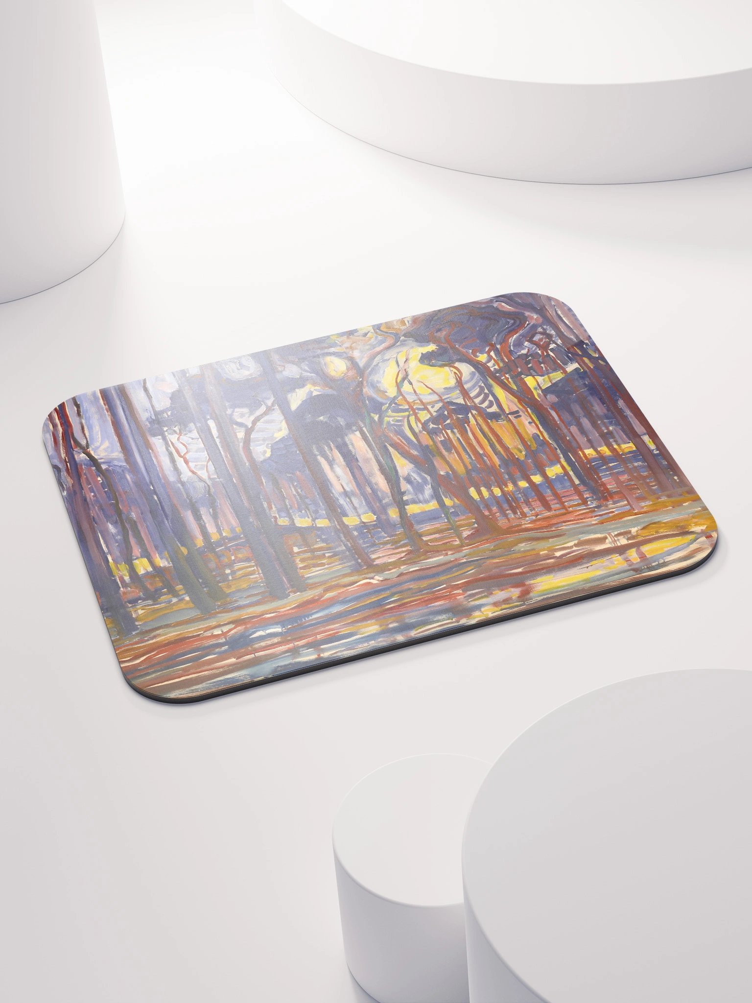 Vivid Forest Dream Mouse Pad product image (4)