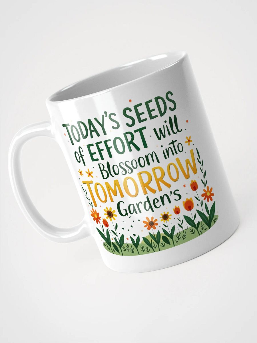 Tomorrow's Effort Floral Mug product image (9)