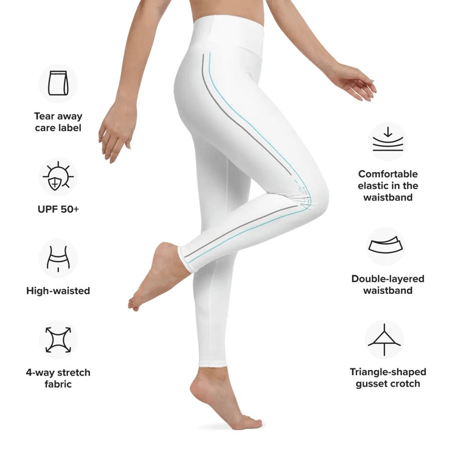 Yoga and Fitness Leggings, sun-protective product image (1)