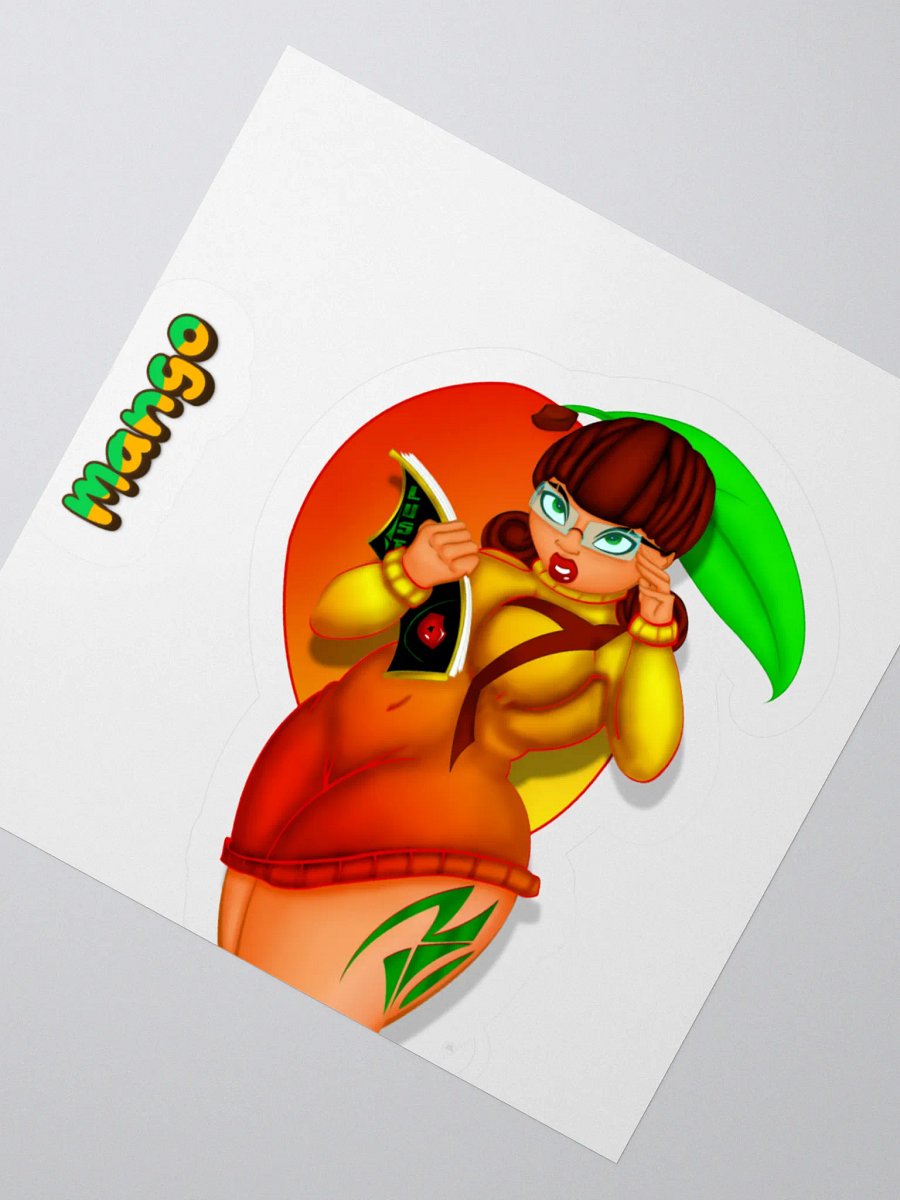 Mango Muse Kiss Cut Stickers product image (5)
