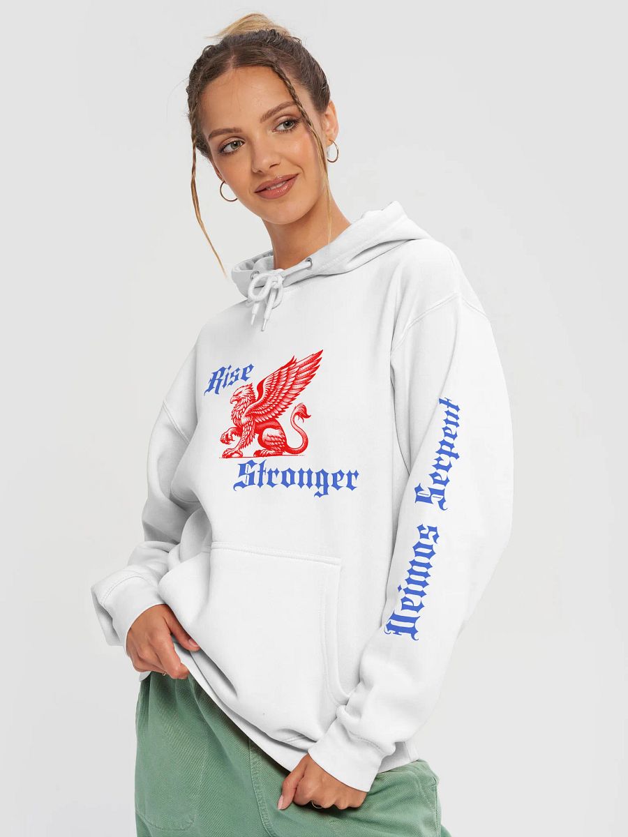 Rise Stronger Minimal Pull Over Hoodie product image (2)