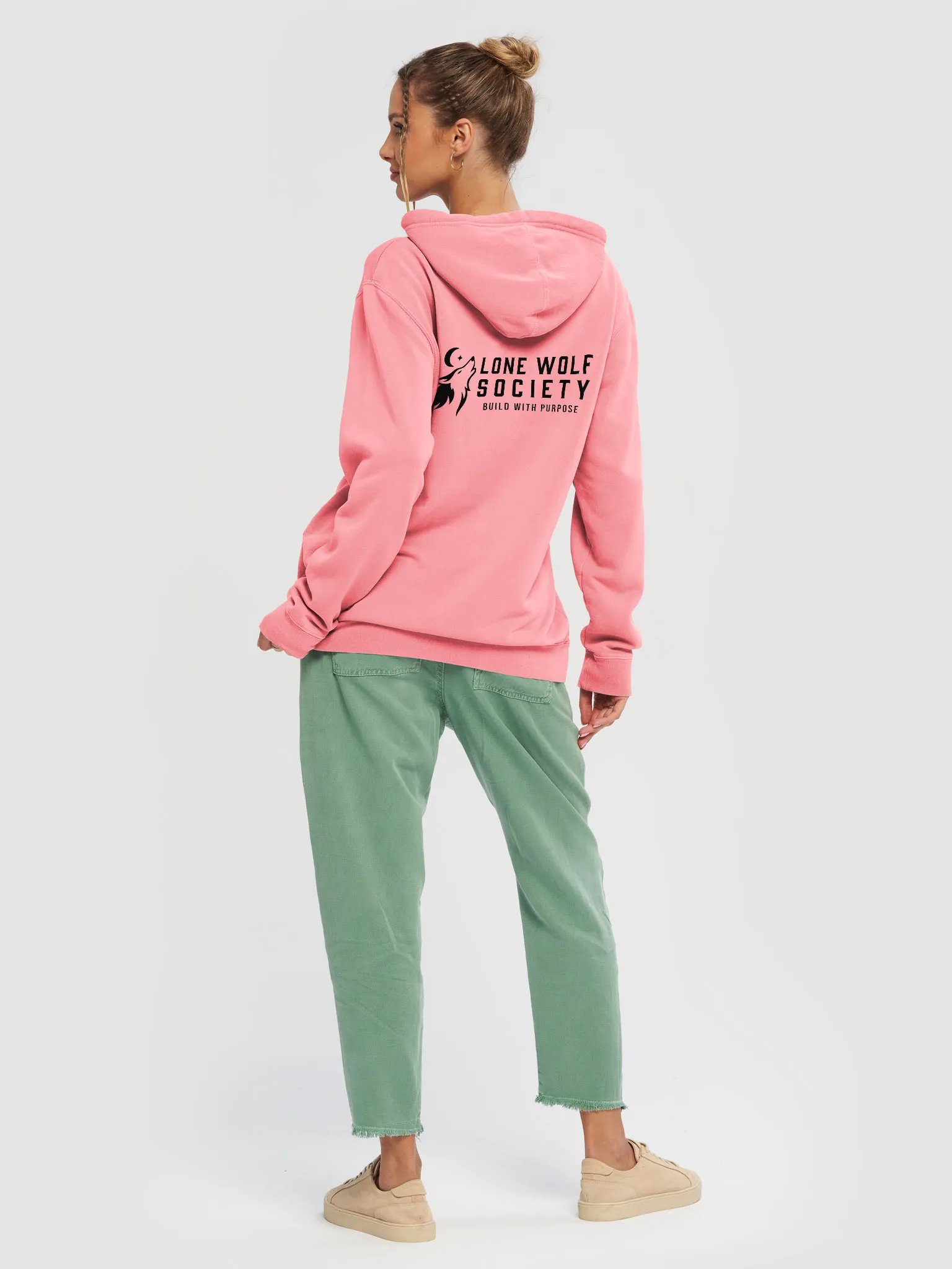 Lone Wolf Society Color Hoodie product image (9)