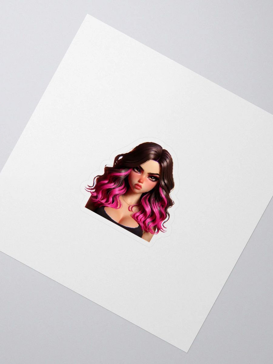 Angry Girl sticker product image (5)