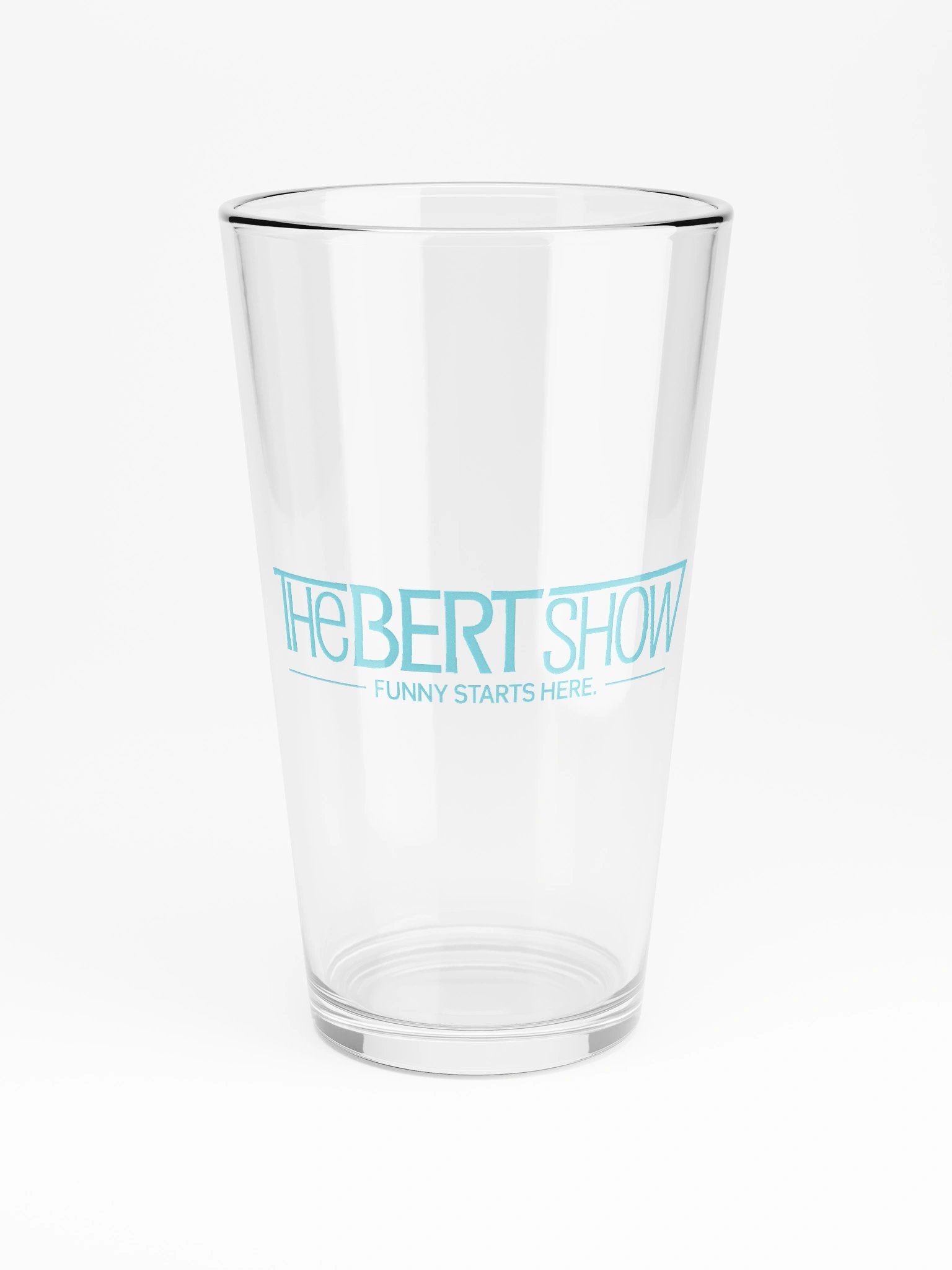 Bert Show Logo Pint Glass product image (3)