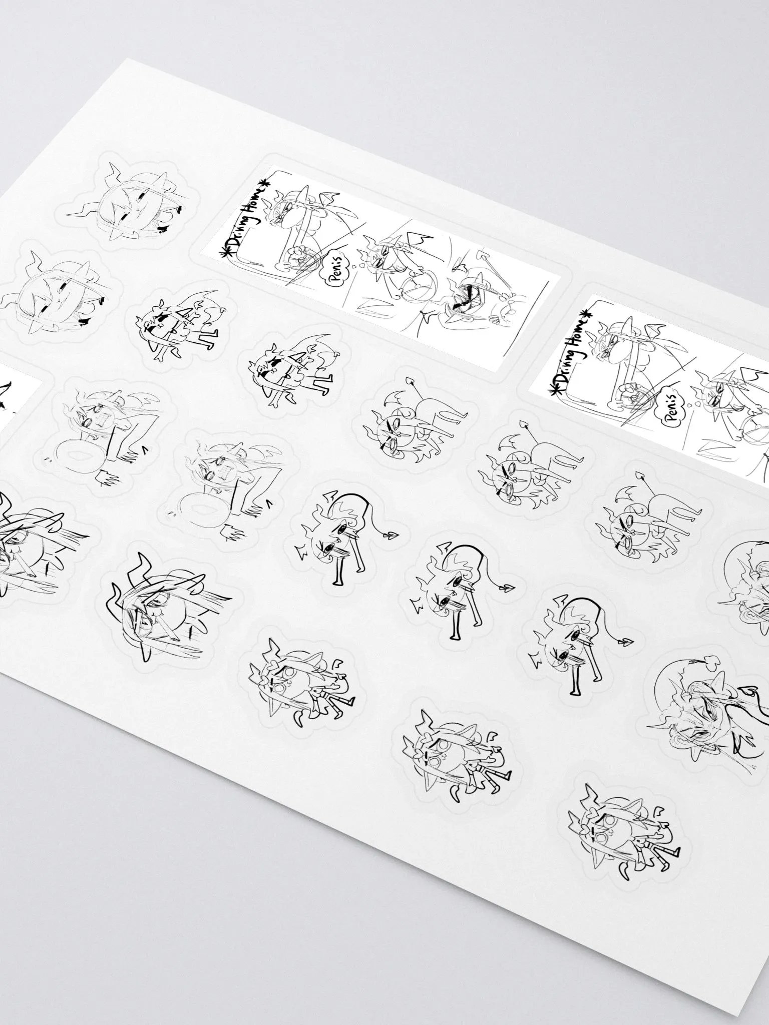 Scrungle Doodles Sticker Sheet product image (2)