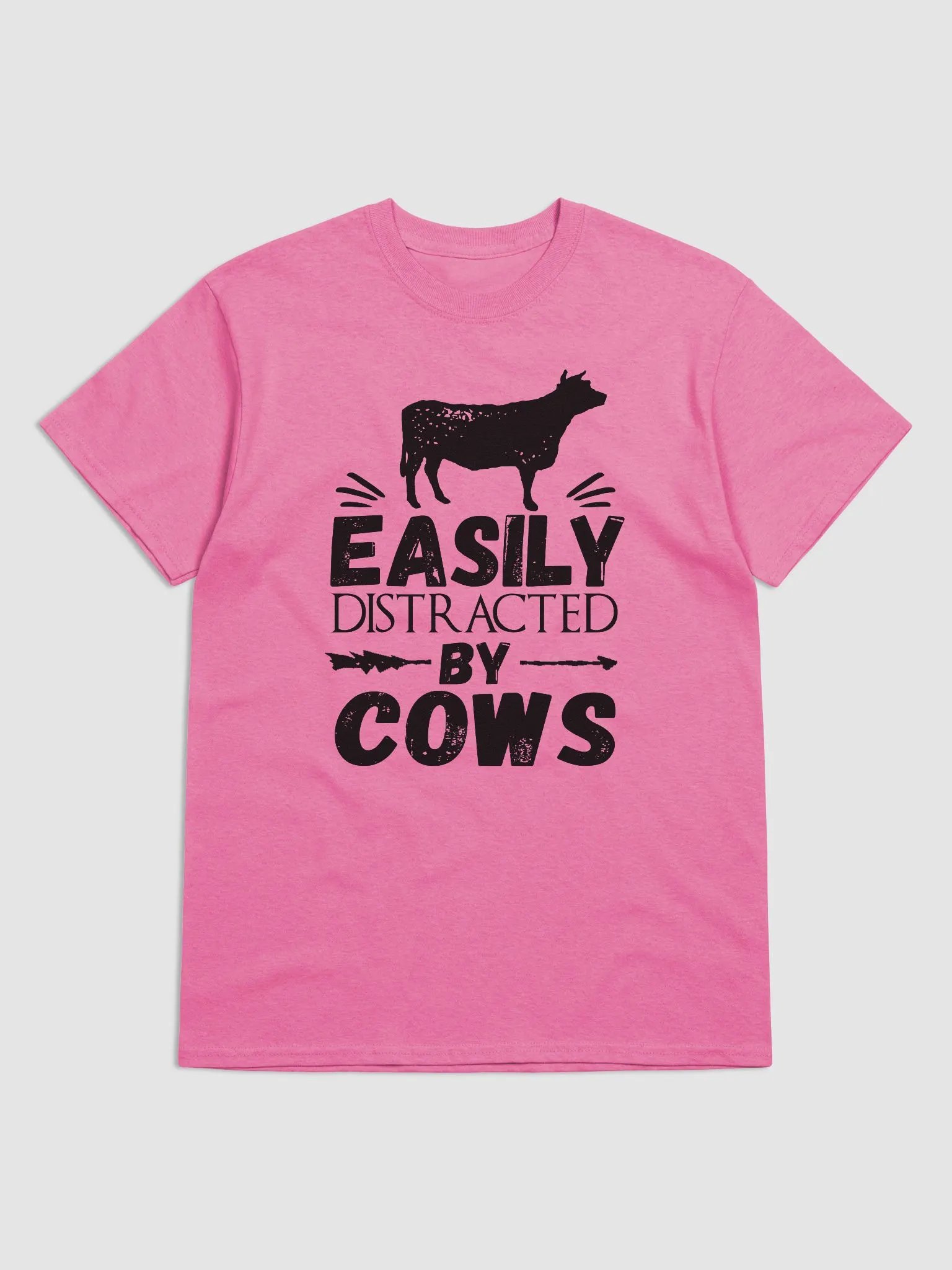 Easily distracted by cows - shirt product image (9)