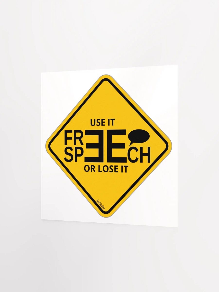FREE SPEECH, USE IT OR LOSE IT product image (8)