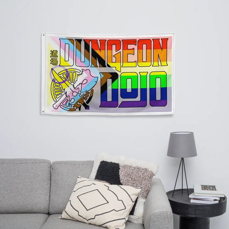 Official Pride Flag of the Dungeon Dojo Community product image (8)