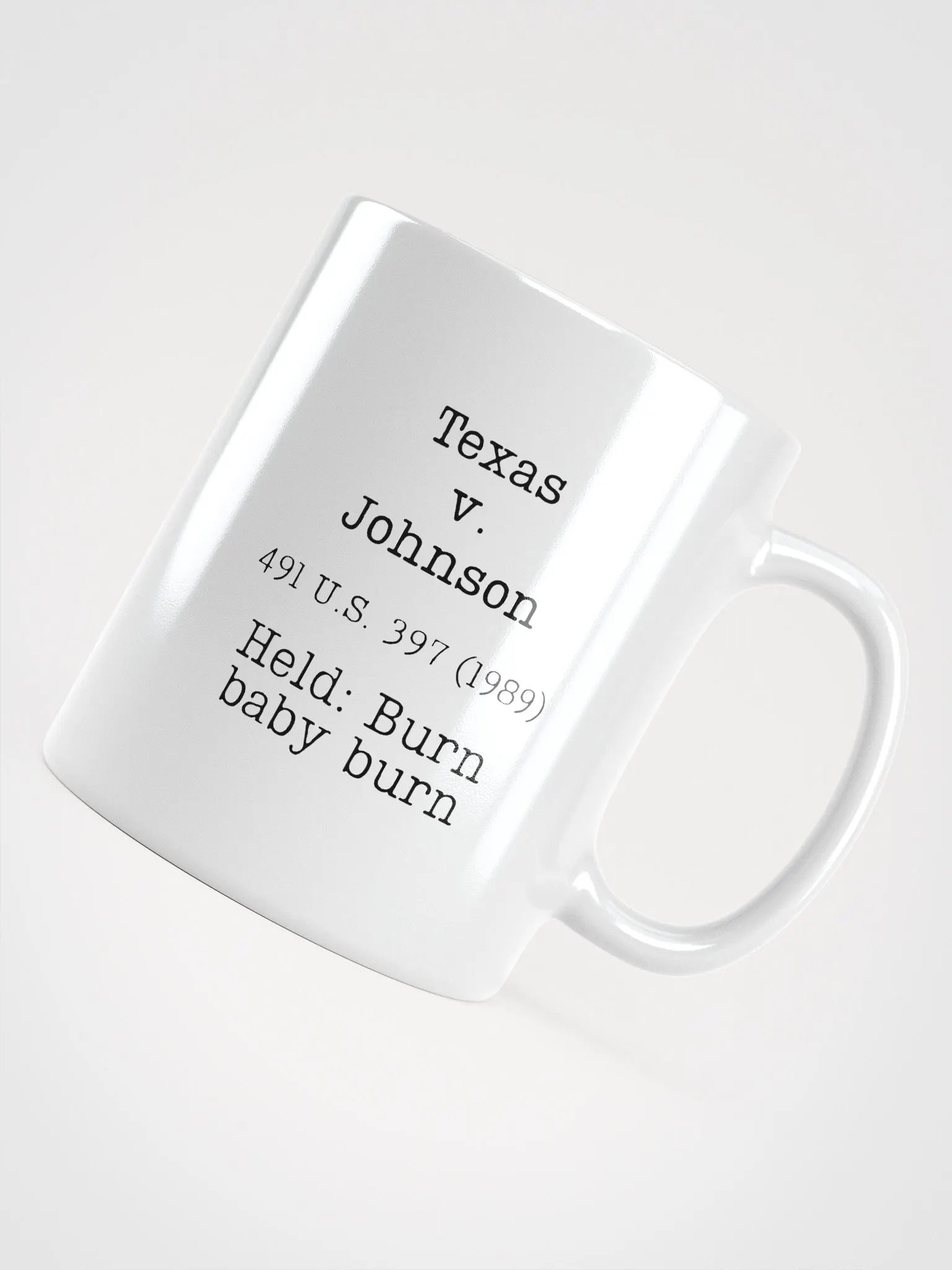 Mapp v. Ohio "Get a Warrant" Mug product image (1)