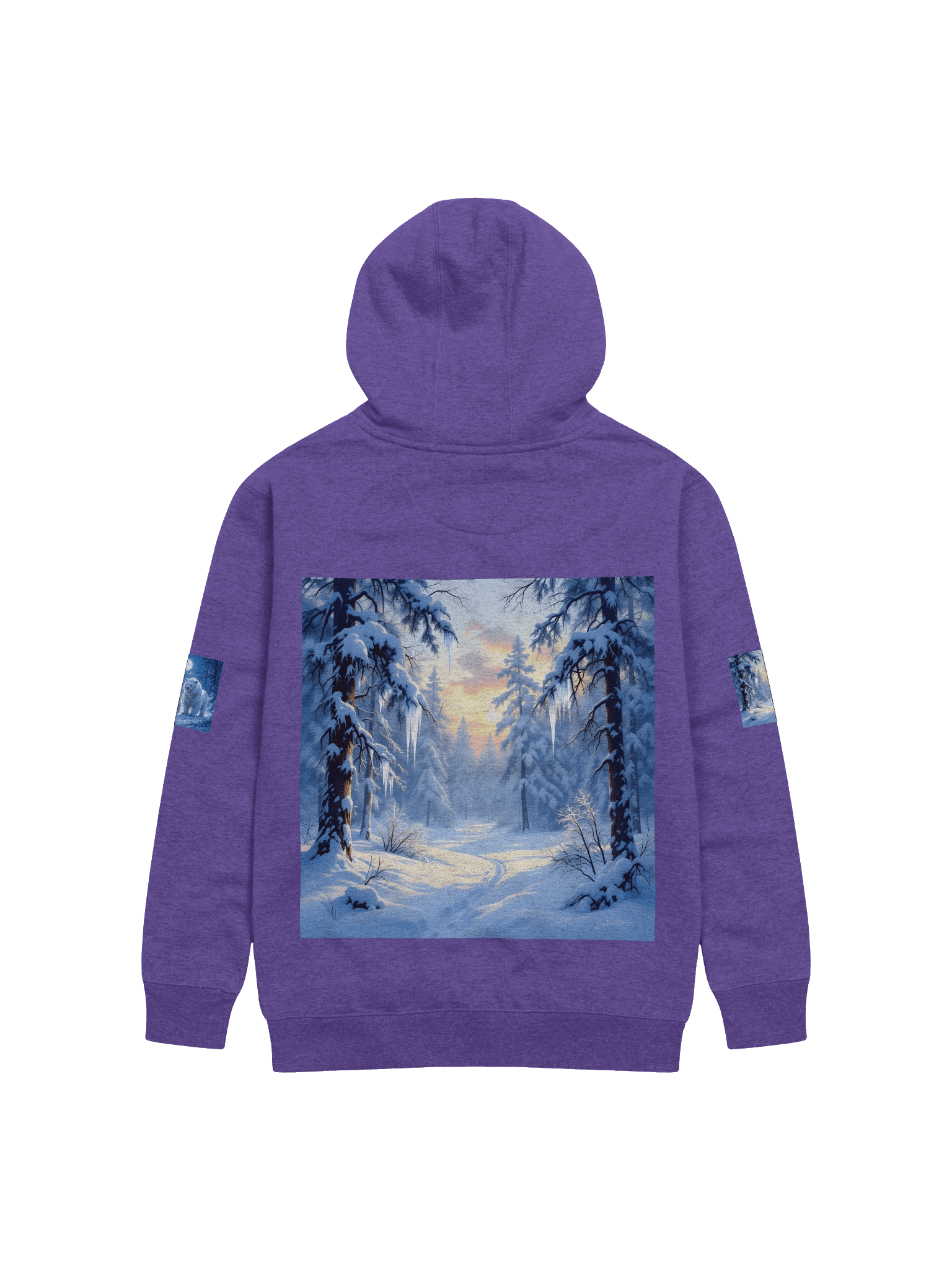 Moonlit Wildlife Unisex Hoodie product image (2)