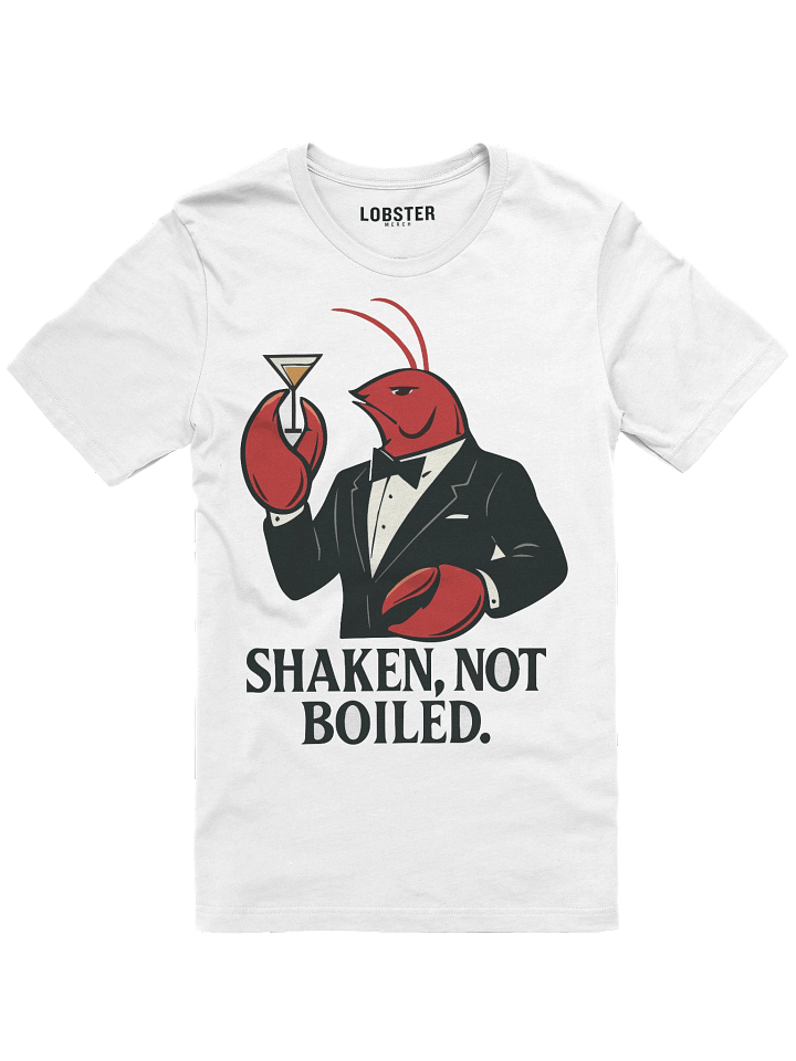 Lobster in a Tuxedo T-Shirt | Funny James Bond Style Tee product image (1)