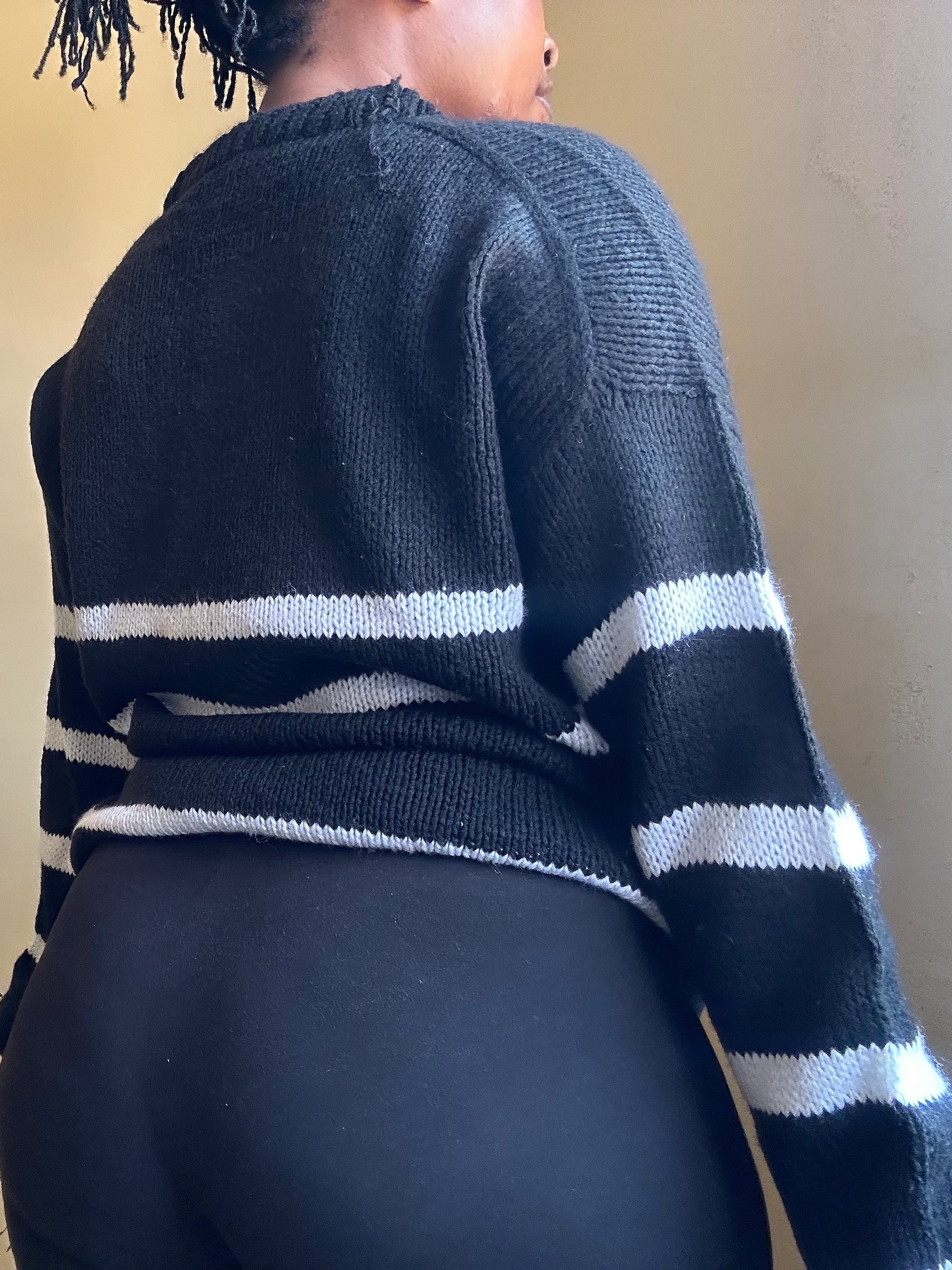 Faith Knitting Sweater Pattern XS-3XL product image (4)