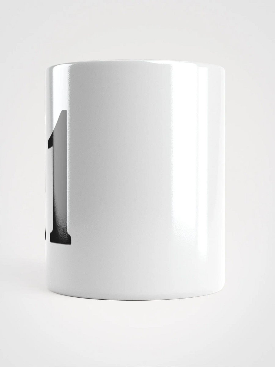 Bold 11 White Glossy Mug product image (3)