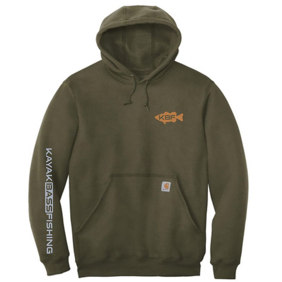 Kayak Bass Fishing KBF Men's Carhartt Hoodie product image (1)