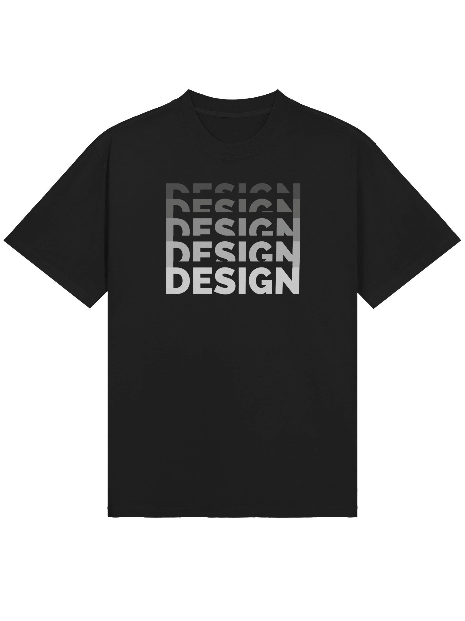 Gradient Design Oversized Tee product image (5)