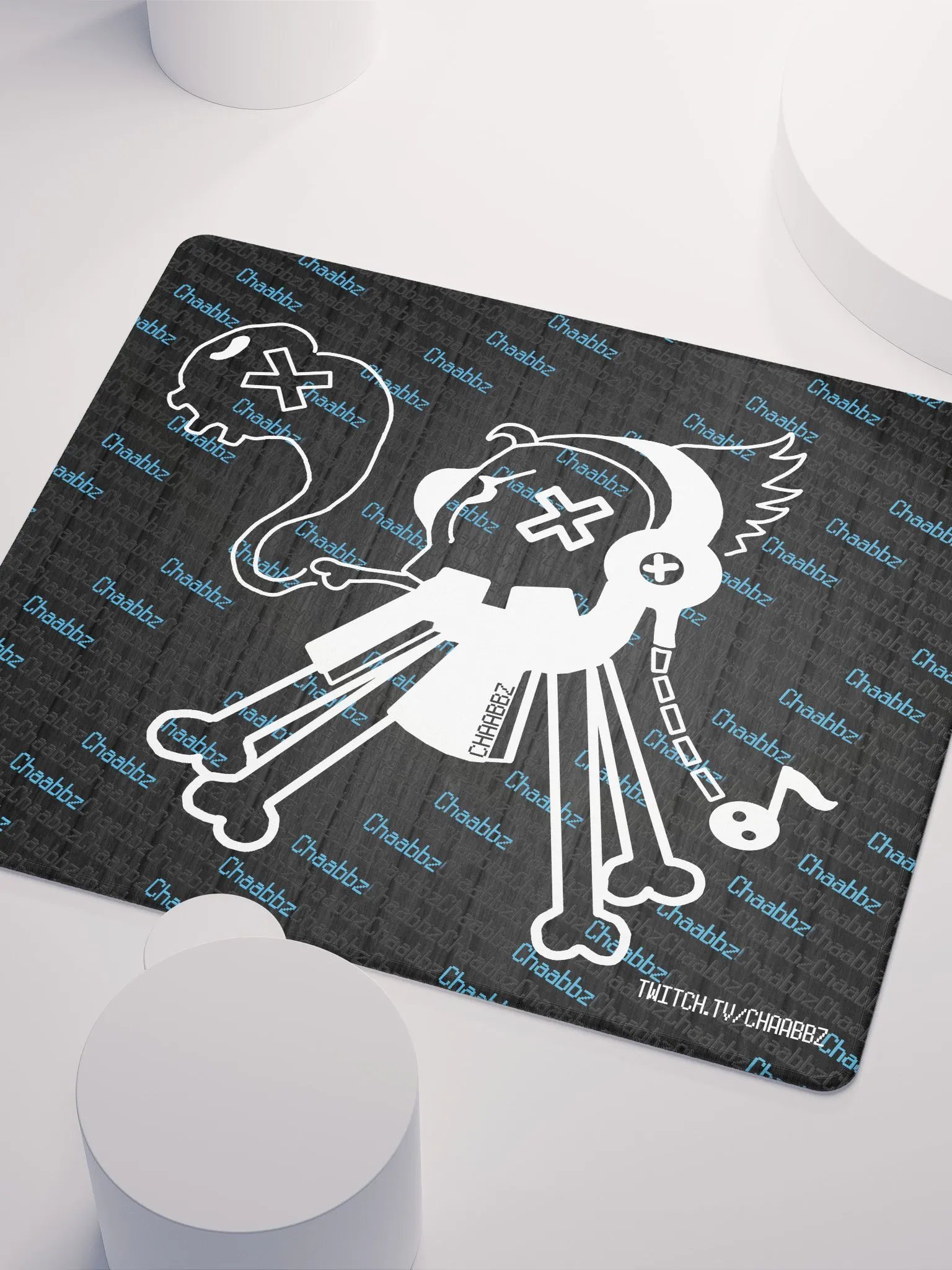 Chaabbz Skull Mousepad product image (6)