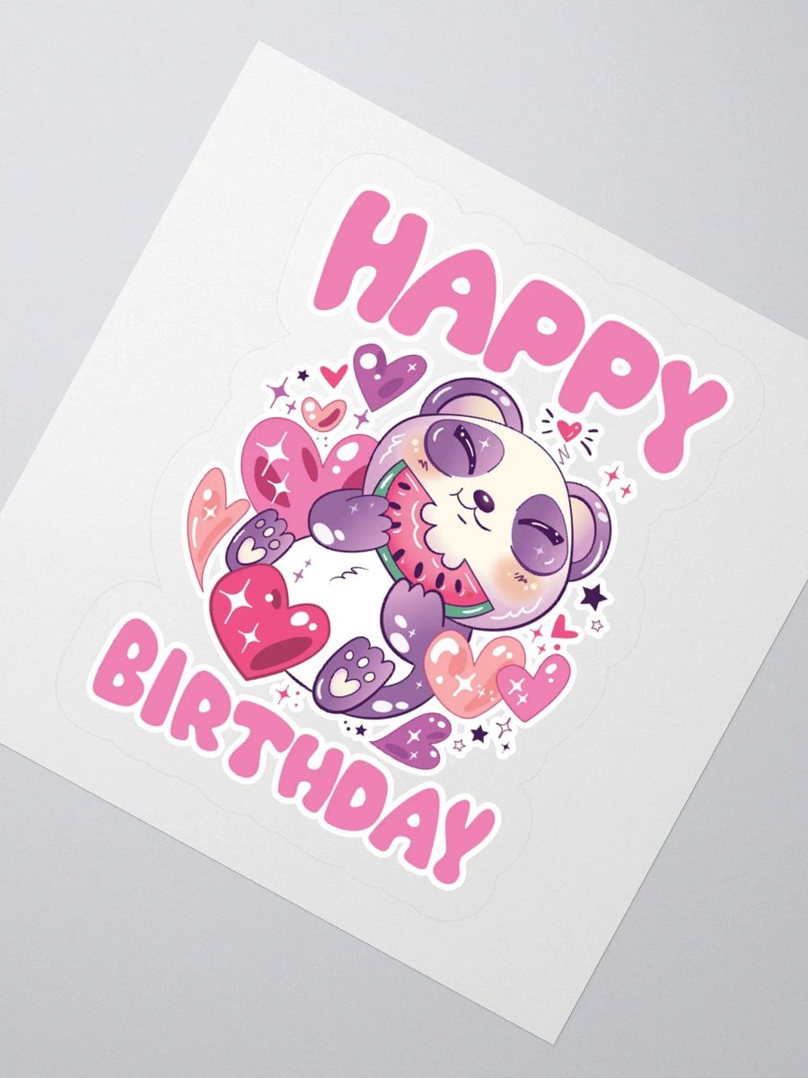 Happy Birthday (Panda Love) Sticker product image (2)