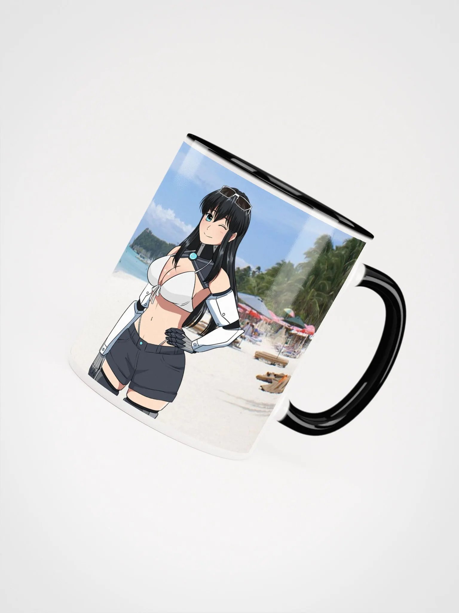 S.A.L.E.M. Summer Outfit Ceramic Mug with Color Inside product image (4)